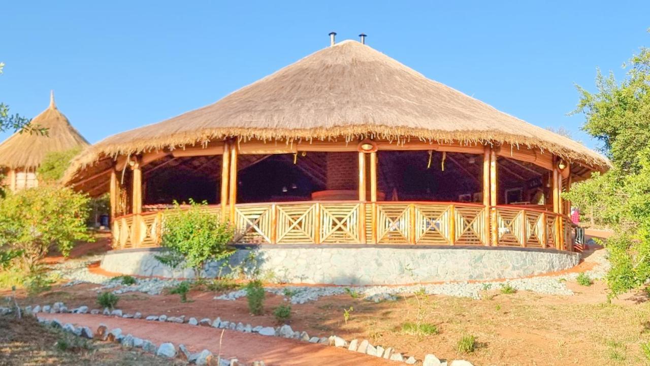 Africa Safari Maasai Boma Camping Serengeti Exterior foto