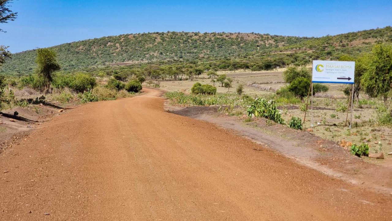 Africa Safari Maasai Boma Camping Serengeti Exterior foto