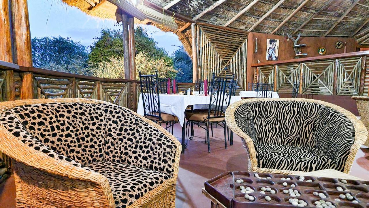 Africa Safari Maasai Boma Camping Serengeti Exterior foto